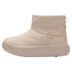 斯凯奇Skechers女鞋冬新款加绒保暖面包鞋耐磨中帮厚底显高雪地靴