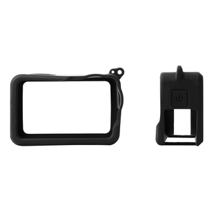 XFJI适用DJI Action6镜头保护胶套大疆Action6保护套机身迷你硅胶罩防水防摔配件户外防护防摔刮防尘壳收纳包