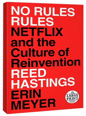 No Rules Rules Netflix英文原版 无规则的规则 不拘一格 网飞传奇 公司文化的重塑 樊登 曾鸣推荐 商业管理