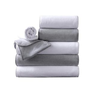 高端美容院毛巾包头巾大浴巾绣字铺床枕巾皮肤管理专用五件套定制