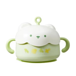 十月结晶宝宝辅食碗婴儿专用注水保温碗吃米粉恒温不锈钢儿童餐具