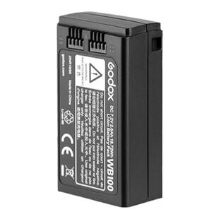 神牛AD100pro、MF-R76外拍灯原装WB100锂电池回电快大容量锂电池