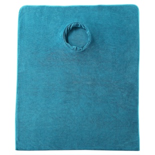 美容院专用带洞铺床趴巾推拿按摩床枕巾加厚垫脸洞巾毛巾定制logo