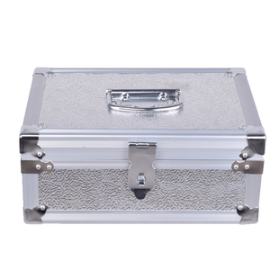 铝合金工具箱钱箱密码储物箱票据箱凭证箱运钞提款箱手提收纳盒子