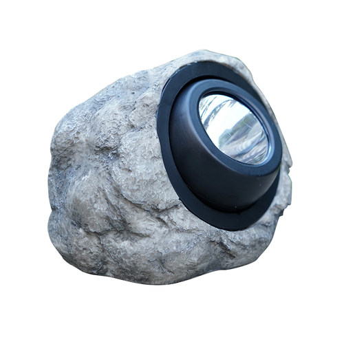 太阳能户外仿真石头射灯庭院灯花园布置小院子装饰草坪景观水射灯