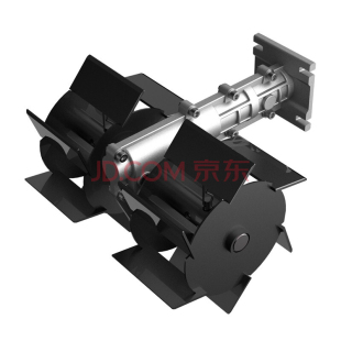 新款割草机除草轮开沟轮松土轮除草根打草机割灌机26-9齿轮子深耕