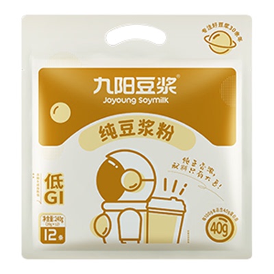 【送保温杯】九阳豆浆纯豆浆粉0糖添加高蛋白早餐