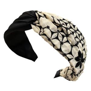 高级感发箍女2025新款夏款韩国法式蝴蝶结宽边头箍洗脸压发卡头饰