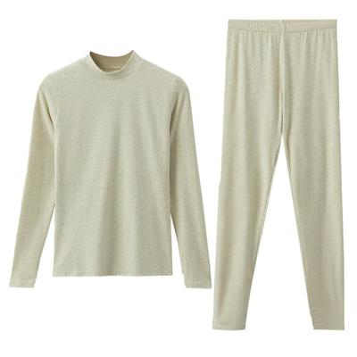 半高领内衣套装红豆情侣