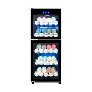 美容院毛巾消毒柜紫外线商用立式拖鞋衣物家用理发店专用保洁柜