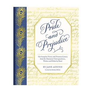 现货 英文原版 傲慢与偏见 豪华收藏版 含19封手写信 Pride and Prejudice (Handwritten Classics)