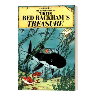 华研原版 英文原版 Red Rackham's Treasure 丁丁历险记 红色拉克姆的宝藏 英文版 进口英语原版书籍