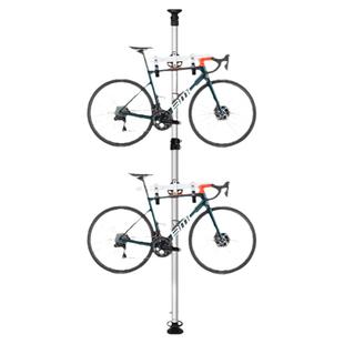 山地公路平衡自行车顶天立地柱墙壁挂架儿童车展示挂钩立式停车架