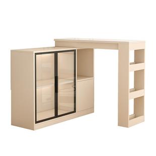 吧台桌家用现代简约沙发柜客厅隔断边柜餐边柜实木伸缩轻奢窄岛台