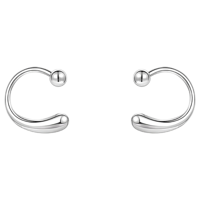 LNIEERS999纯银耳环爆款耳骨钉