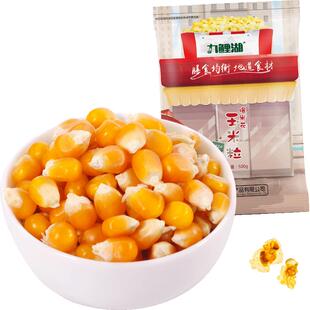 九鲤湖 爆米花500g玉米粒自制爆米花微波专用原料苞米爆裂小玉米