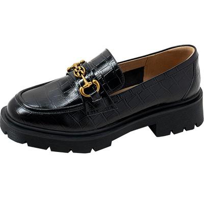 康莉comely复古乐福鞋女