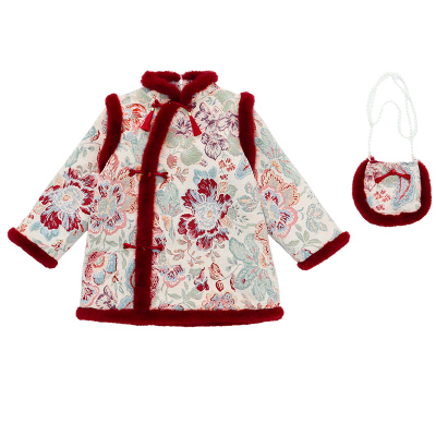 女童旗袍优雅复古中国风新年装