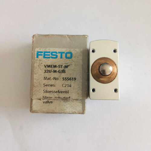 议价现货FESTO费斯托原装正品VMEM-ST-M32U-M-G18 555619直动圆头