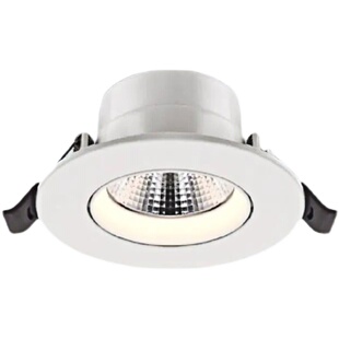 小器鬼led射灯天花灯嵌入式超薄开孔5.5公分3w服装店走廊过道筒灯