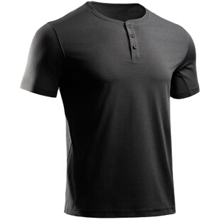 三代龙牙秘纤速干圆领短袖T恤男士夏棉感基础白T透气凉爽亲肤