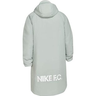 天天耐克FC保暖中长款棉服足球运动训练大衣 CT2515-010