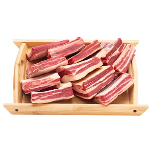 内蒙古正宗新鲜黄膘牛排牛肋骨原切排骨生鲜牛肋条牛扇骨产地直发