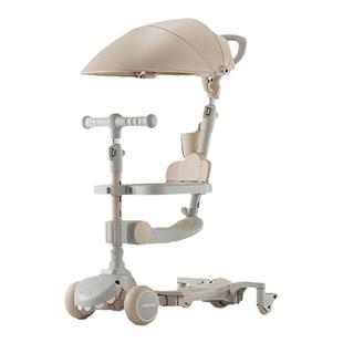 迈多米滑板车儿童1到3岁小孩婴儿宝宝周岁礼物三合一遛娃溜溜推车