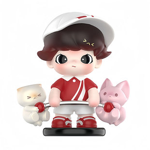 POPMART泡泡玛特DIMOO哎哟！好重手办原色可爱潮流时尚礼物摆件