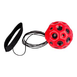 手腕弹力球带绳回力老人解闷儿童非玩具甩甩球锻炼反应力篮球回弹