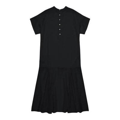 莫代尔天丝肤感拼接连衣裙裙子