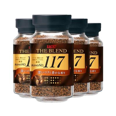 天猫进口超市UCC悠诗117x4纯咖啡