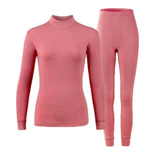 妈妈秋衣秋裤女士纯棉中老年人全棉毛衫薄款线衣裤套装保暖内衣冬