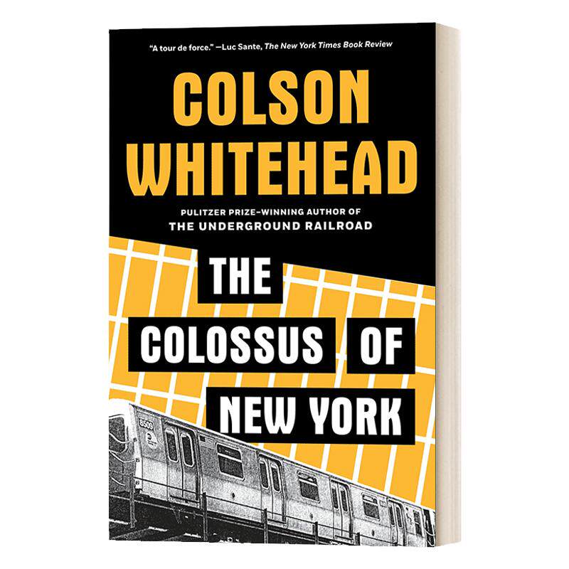 The Colossus of New York 纽约巨像 美国国家图书奖、普利策奖双冠得主怀特黑德关于纽约的散文集