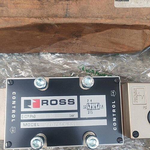 美国ROSS电磁阀2个W7076C6331全新未用实物图议价