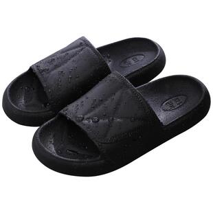 利达妮不臭脚拖鞋男款潮夏季居家用防滑女家居室内踩屎感凉拖鞋男