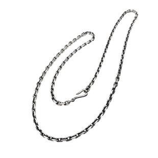 复古s925银项链潮流个性太角链男士3mm十字链简约加粗款银链饰品