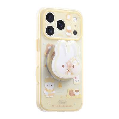 黄底面包师兔磁吸支架适用苹果17手机壳新款iphone17套苹果17promax全包17pro防摔苹果16硅胶15外壳14超火13