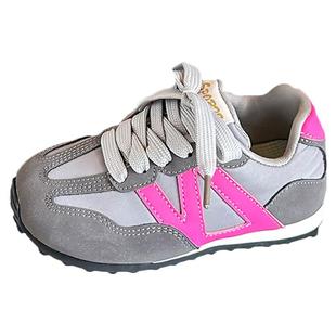 官网C&K女童鞋2026新款春季软底儿童运动德训鞋女孩休闲板鞋学生