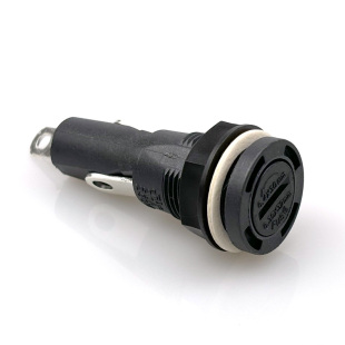 台湾SCI R3-55B 20a保险丝座 20A250V 6x30大电流玻璃保险管座盒