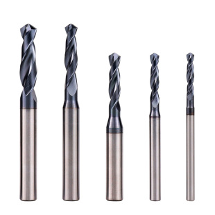 钨钢钻头不锈钢钻头专用1~16mm打孔合金乌钢麻花钻头3倍直柄钻咀