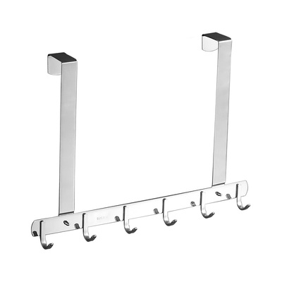 不锈钢门后挂钩挂衣架免打孔