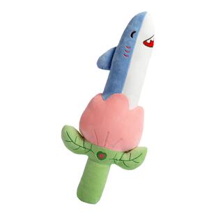 【京白童子】创意搞怪鲨鱼剑毛绒玩具玩偶沙雕鲨臂抱枕生日礼物男