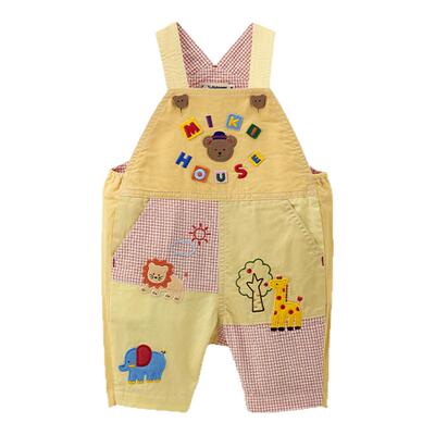 MIKIHOUSE裤子儿童背带裤