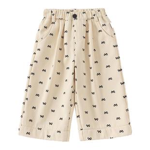 贝贝城宝宝裤子秋冬新款加绒童装女宝直筒裤韩版衣服女孩洋气冬装