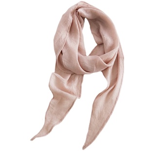 春秋古风纯色大三角巾丝巾女夏季韩版时尚文艺学生装饰围巾发带