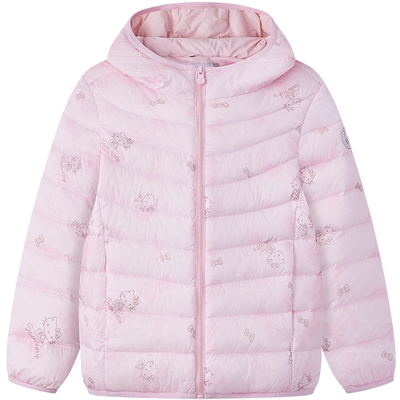 【Hello kitty联名】波司登儿童羽绒服女童排骨条羽绒服马甲外套