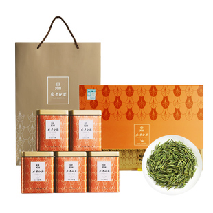 2025新茶上市芳羽安吉白茶特级绿茶250g明前精品正宗绿茶茶叶礼盒