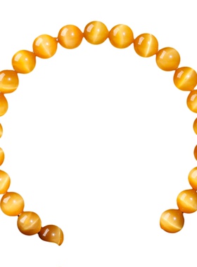 官方旗舰店正品天然虎眼石手串单珠巴西金虎眼水晶招财转运珠礼物