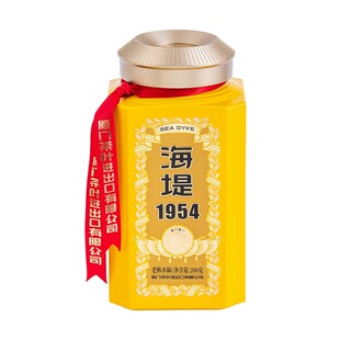 海堤茶叶CTA8581老枞水仙海堤1954特级武夷岩茶罐装礼盒装200克